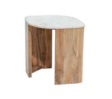 Marble Top Side Table